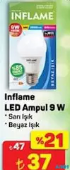 INFLAME LED AMPUL 9 W